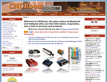 Tablet Screenshot of cncroom.com